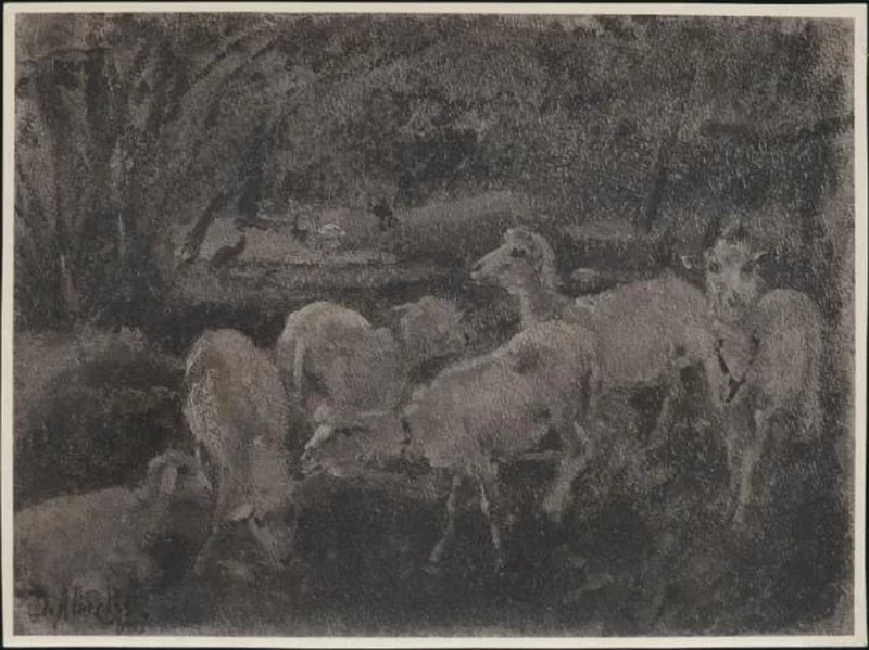 Pecore - Galleria d'Arte Moderna, Milano
